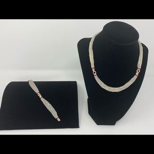 TIFFANY & Co. like NEW retired necklace &bracelet